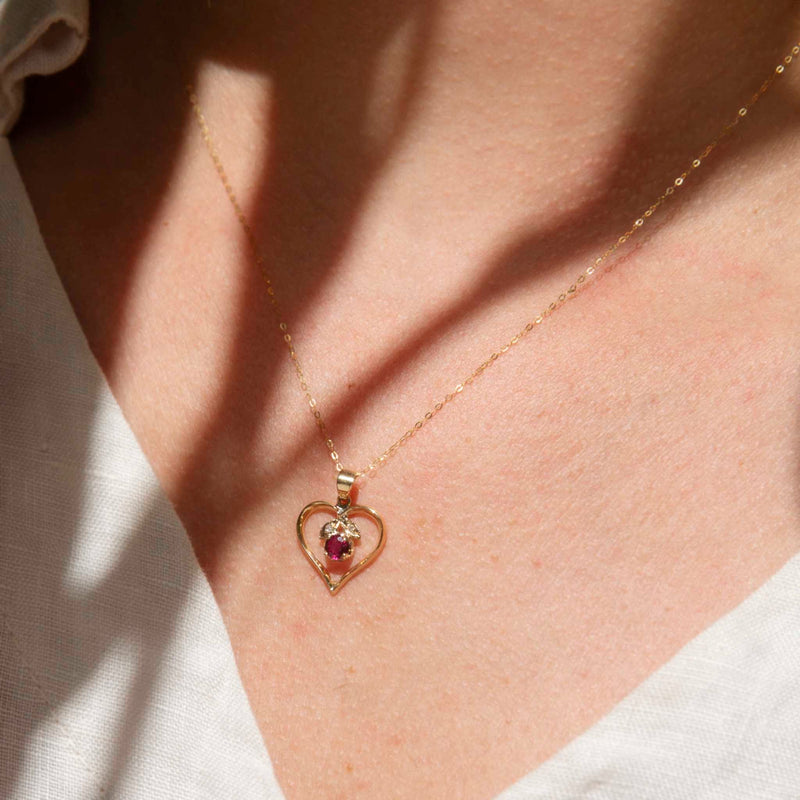 Bubble Heart Necklace – Lili Claspe