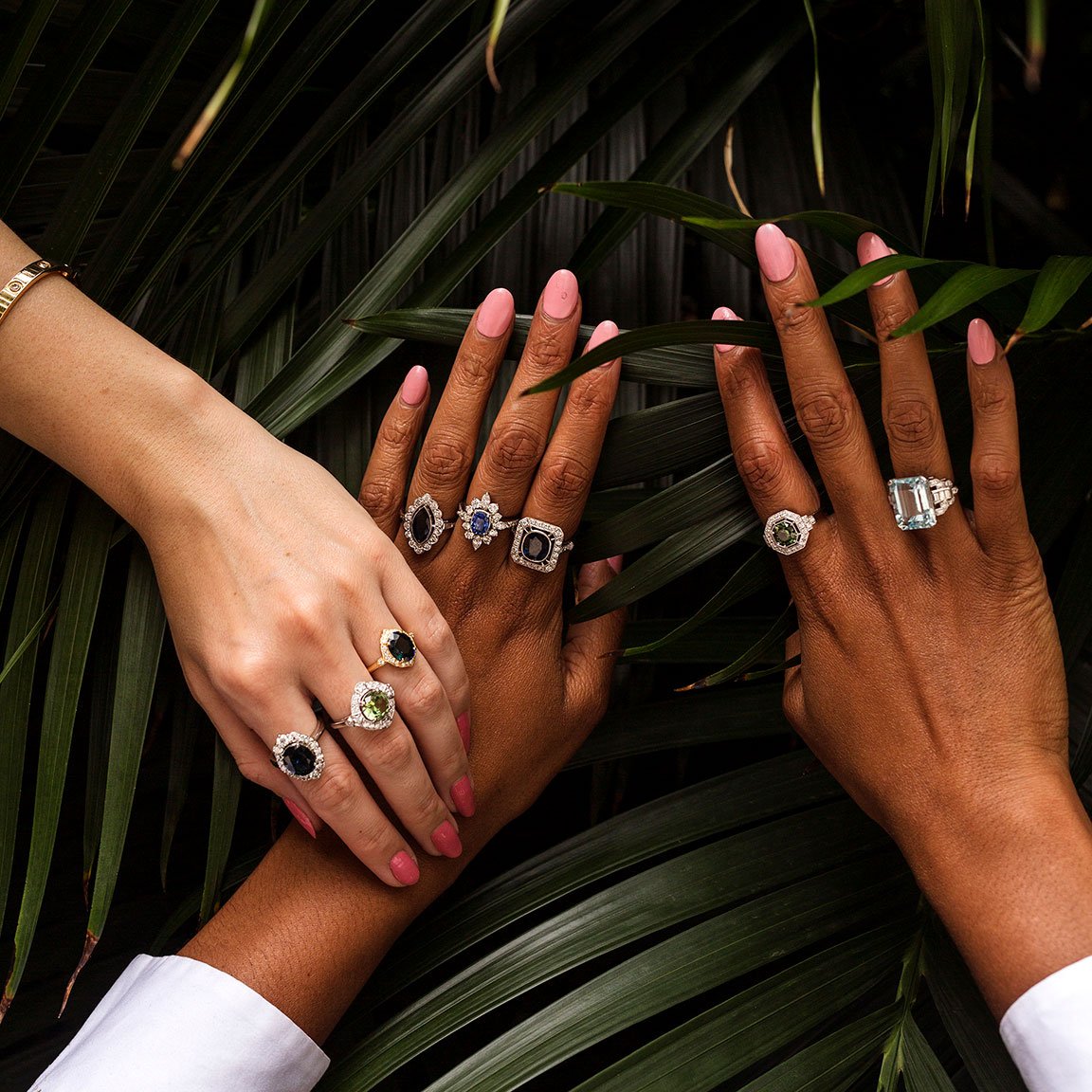 Avoca Sapphire & Diamond Ring Ring Imperial Jewellery - Auctions, Antique, Vintage & Estate 