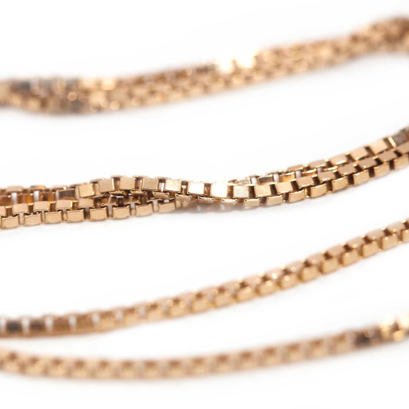 Barbara 9ct Gold Bezel Set Oval Garnet Pendant & Box Chain* Gemmo $ Pendants/Necklaces Imperial Jewellery 