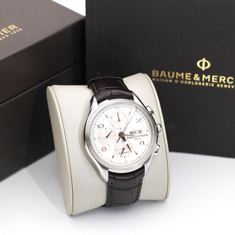 Baume & Mercier Clifton Chronograph Imperial Jewellery - Auctions, Antique, Vintage & Estate 