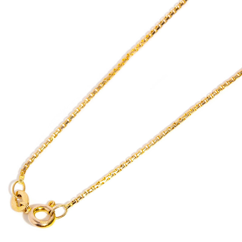 Bea Reinvented Vintage Diamond 9ct Gold Necklet 14ct Chain* DRAFT Pendants/Necklaces Imperial Jewellery 