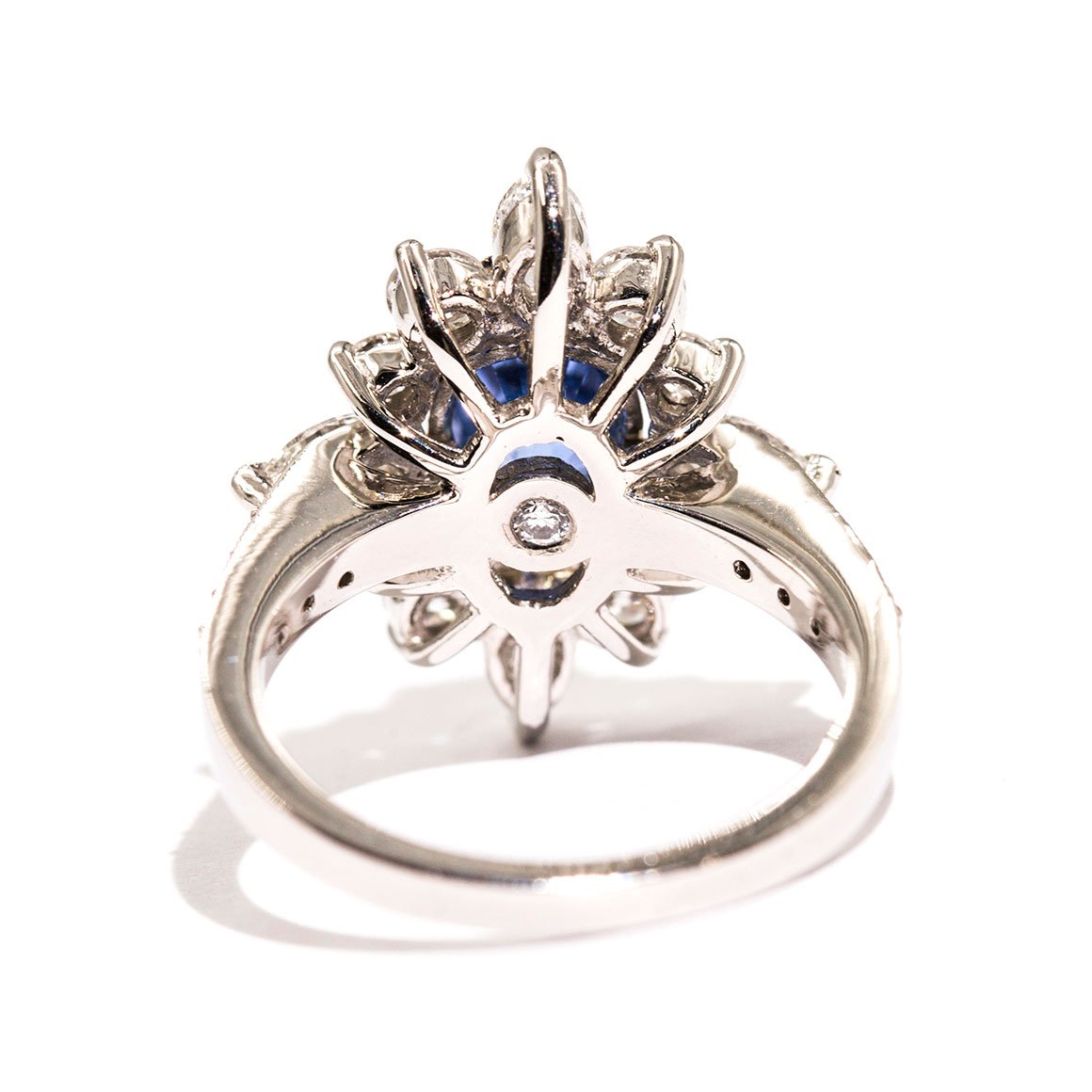 Bicheno Sapphire & Diamond Ring Ring Imperial Jewellery - Auctions, Antique, Vintage & Estate 