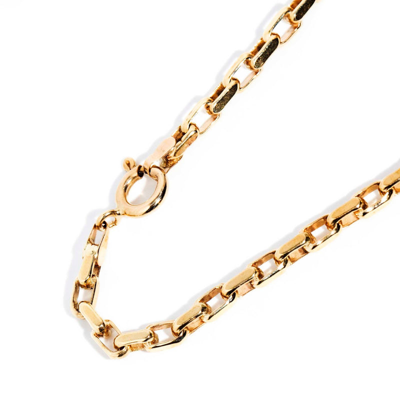 Bindi 1980s Diamond Cut Heavy Chain 9ct Gold* DRAFT Pendants/Necklaces Imperial Jewellery 
