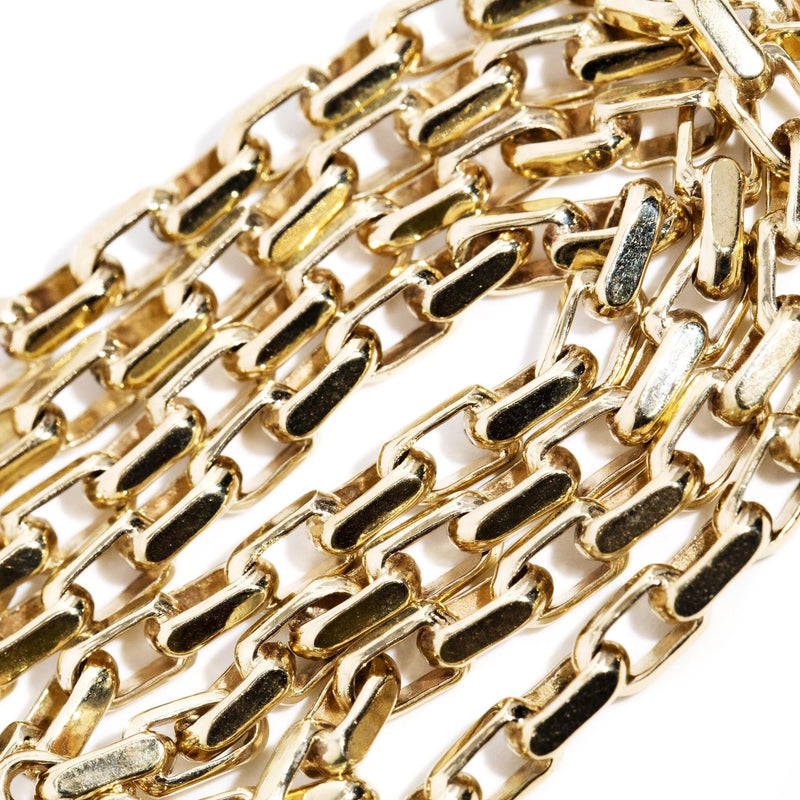 Bosina Oval Belcher Chain 9ct Yellow Gold* DRAFT Pendants/Necklaces Imperial Jewellery 