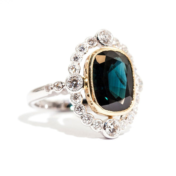 Byron Sapphire & Diamond Ring Ring Imperial Jewellery - Auctions, Antique, Vintage & Estate 