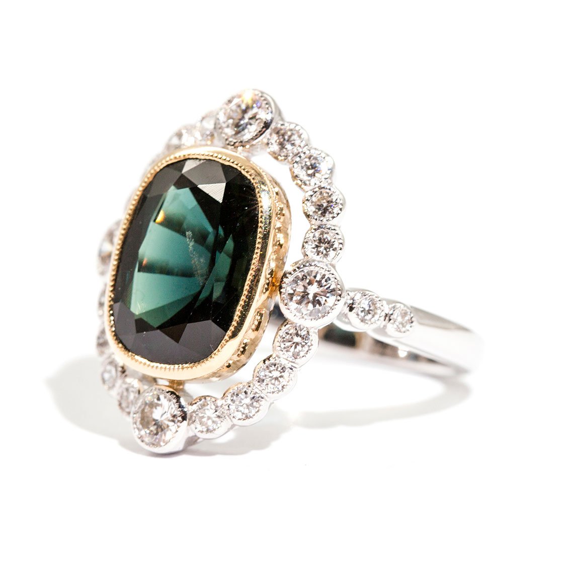 Byron Sapphire & Diamond Ring Ring Imperial Jewellery - Auctions, Antique, Vintage & Estate 