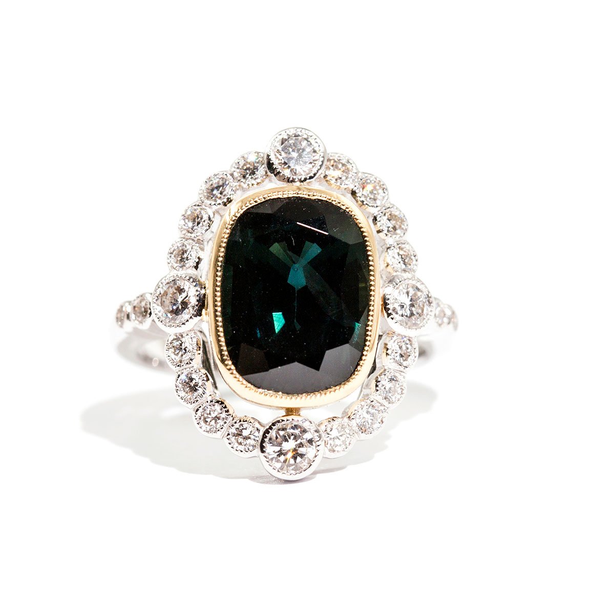 Byron Sapphire & Diamond Ring Ring Imperial Jewellery - Auctions, Antique, Vintage & Estate 