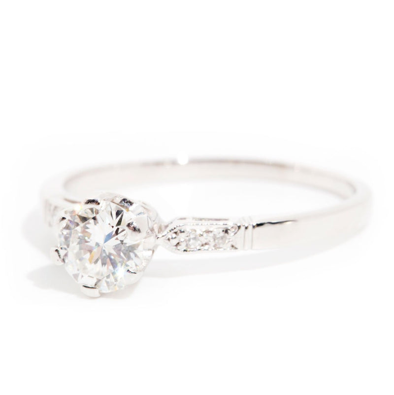 Camilla 0.90ct Diamond Vintage Engagement Ring 18ct Gold*OB $12070 Rings Imperial Jewellery 