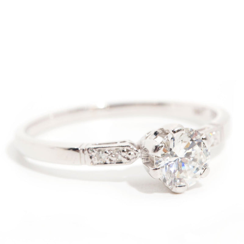 Camilla 0.90ct Diamond Vintage Engagement Ring 18ct Gold*OB $12070 Rings Imperial Jewellery 