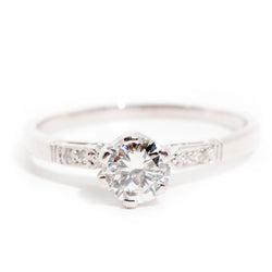 Camilla 0.90ct Diamond Vintage Engagement Ring 18ct Gold*OB $12070 Rings Imperial Jewellery Imperial Jewellery - Hamilton 