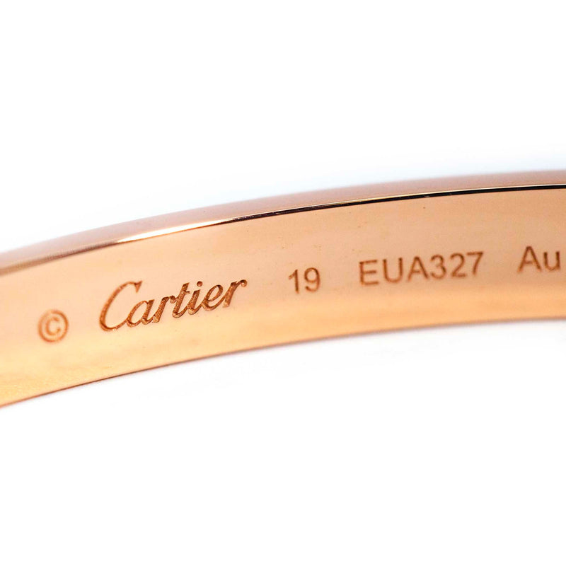 Cartier 18ct Rose Gold 6.1mm Love Link Bangle Bracelets/Bangles Imperial Jewellery