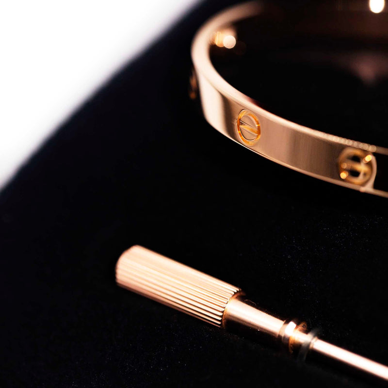 Cartier 18ct Rose Gold 6.1mm Love Link Bangle Bracelets/Bangles Imperial Jewellery