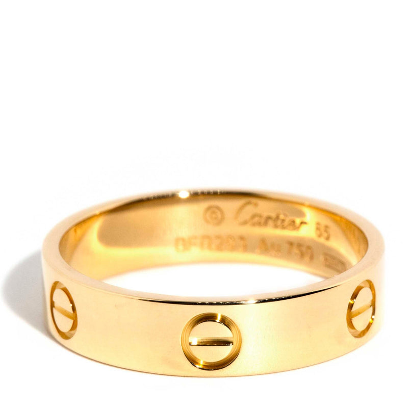 Cartier 18ct Yellow Gold "Love" Ring* GTG Rings Cartier 