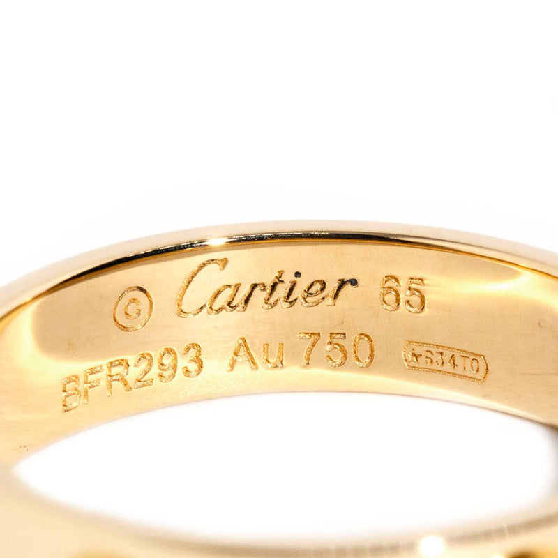 Cartier 18ct Yellow Gold "Love" Ring* GTG Rings Cartier 