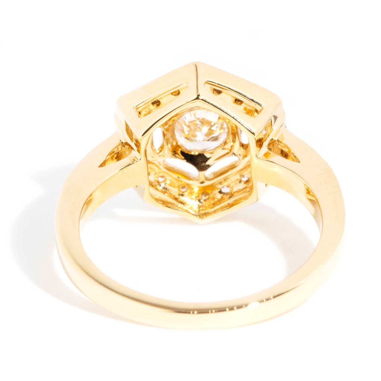 Colita Art Deco Inspired Diamond 18ct Gold Ring* OB Rings Imperial Jewellery 