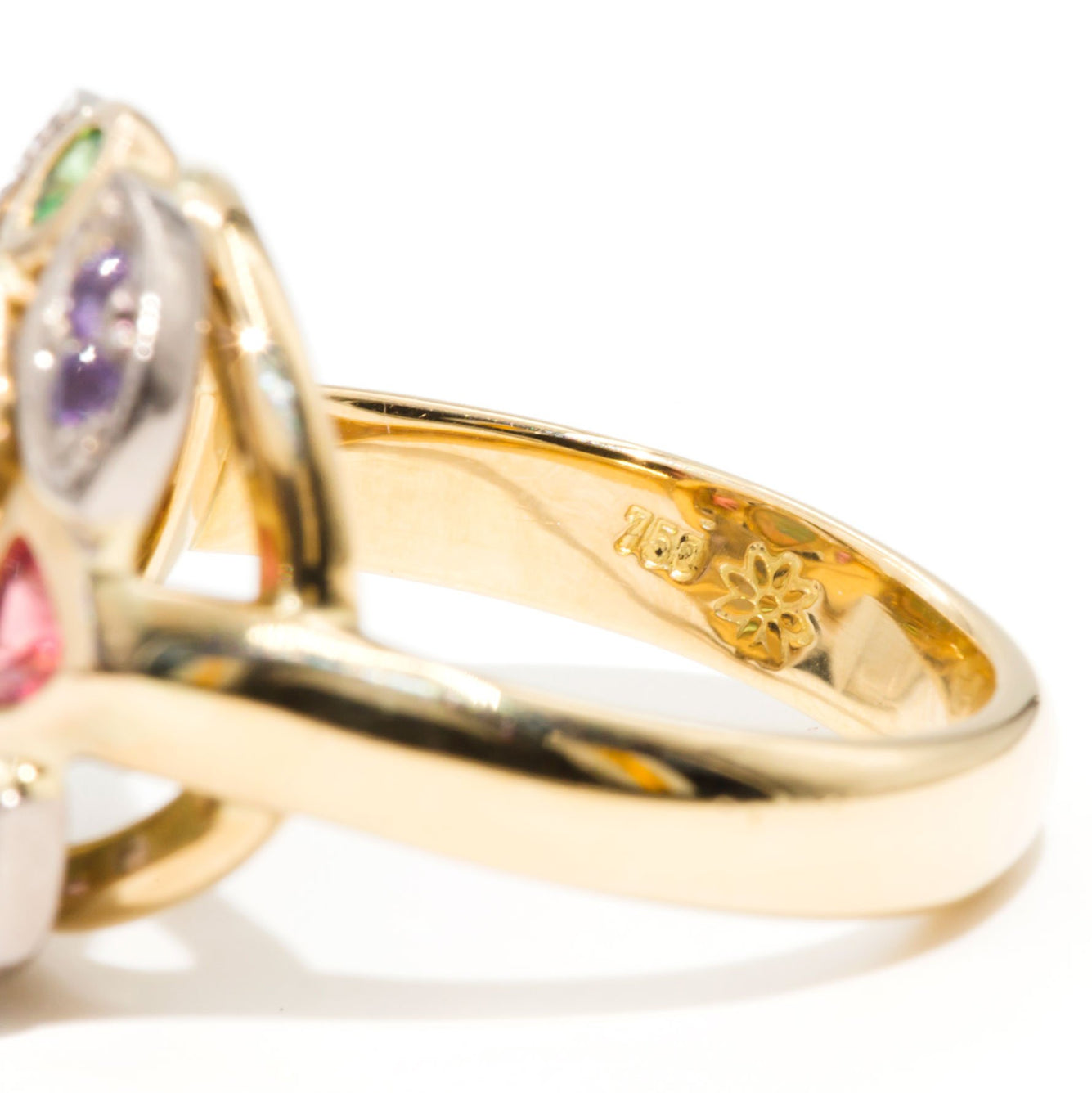 Copy of Rosie Alexandrite Spinel & Diamond Rose Gold Ring Rings Imperial Jewellery 