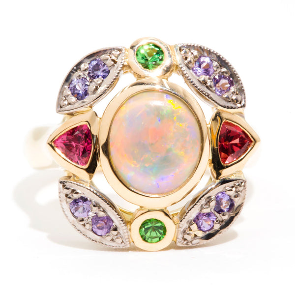 Copy of Rosie Alexandrite Spinel & Diamond Rose Gold Ring Rings Imperial Jewellery 