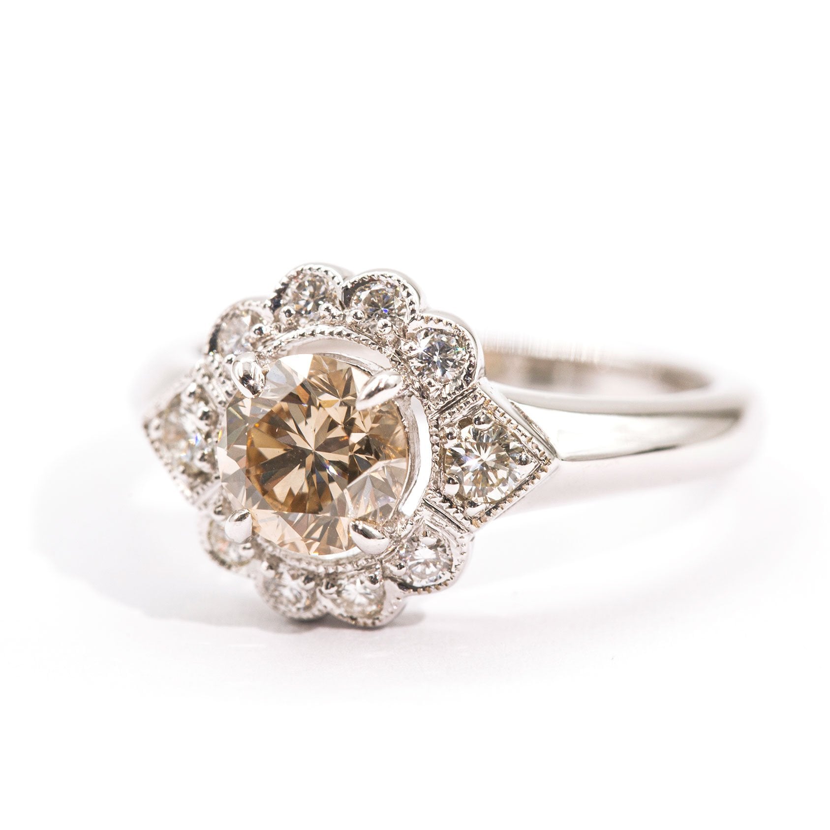 Diamond-vintage-engagement-ring-tahlia-ij-0121-414 Rings Imperial Jewellery - Auctions, Antique, Vintage & Estate 