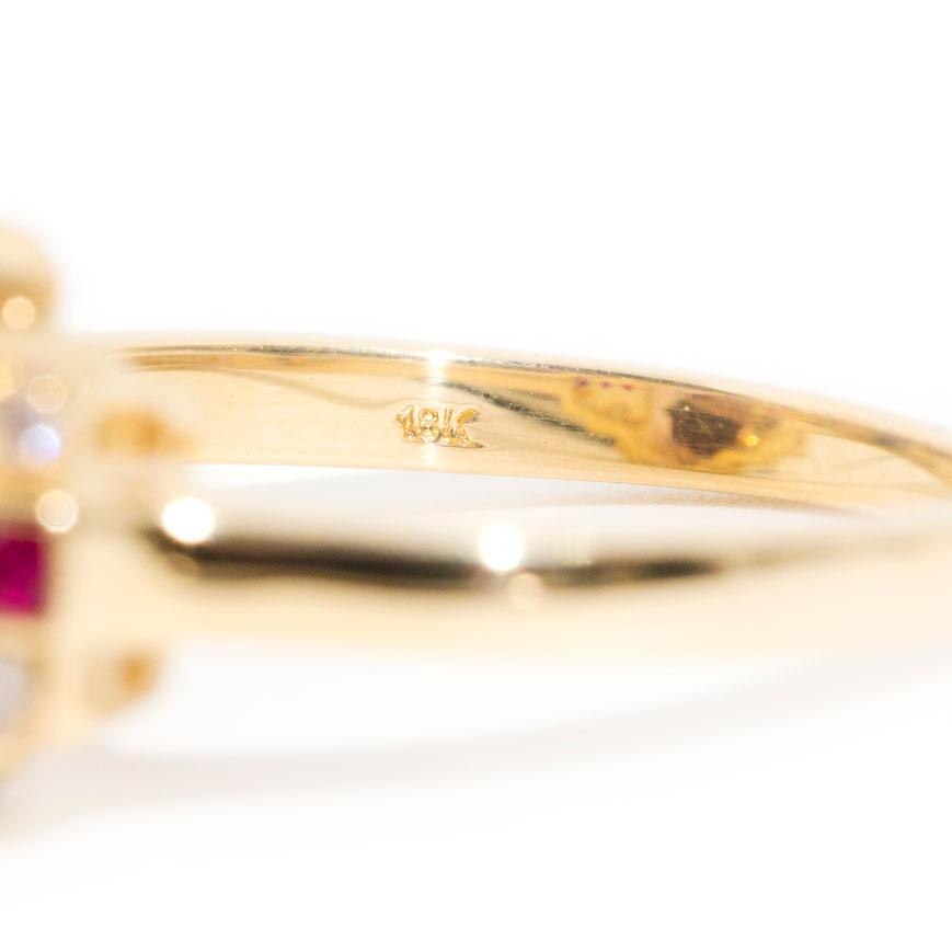 Dorothy xxxx Carat Pink Tourmaline & Spinel & Diamond Ring Rings Imperial Jewellery 