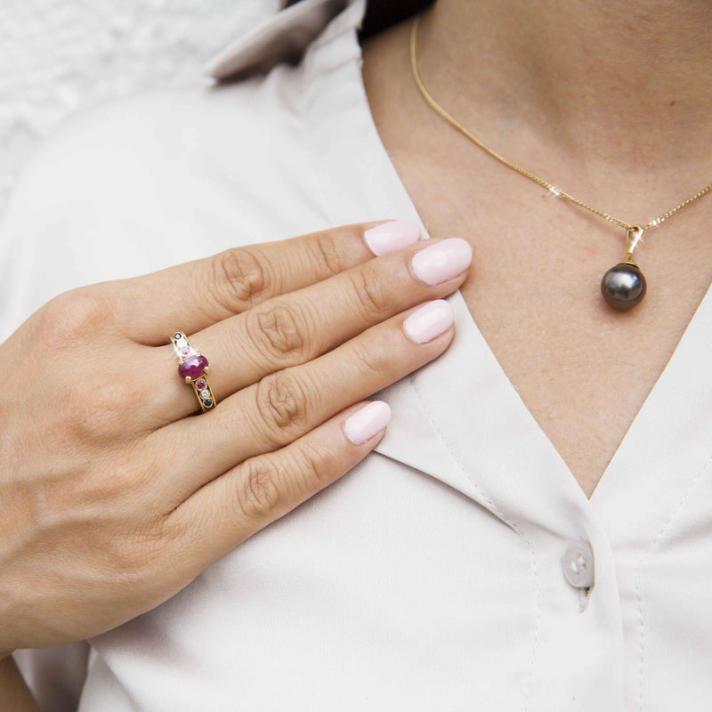 Necklace - Wearable Ring Holder – Megan Webb Jeweller