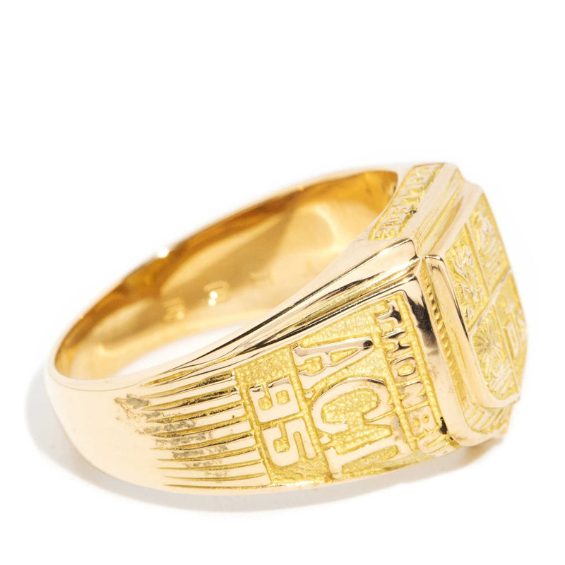 Elliott 1995 Graduation Ring 18ct Gold Rings Imperial Jewellery 