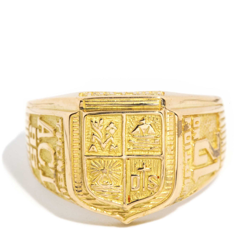 Elliott 1995 Graduation Ring 18ct Gold Rings Imperial Jewellery Imperial Jewellery - Hamilton 