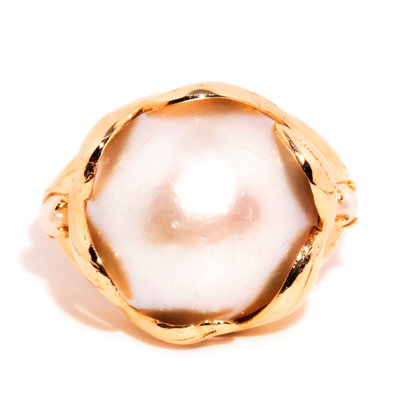 Elora 14ct Gold Mabe Pearl Ring* OB Gemmo $ Rings Imperial Jewellery Imperial Jewellery - Hamilton 