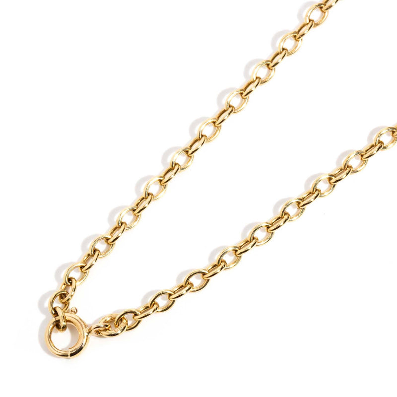 ERI DONE Ashley 9ct Yellow Gold Belcher Link Chain Imperial Jewellery 