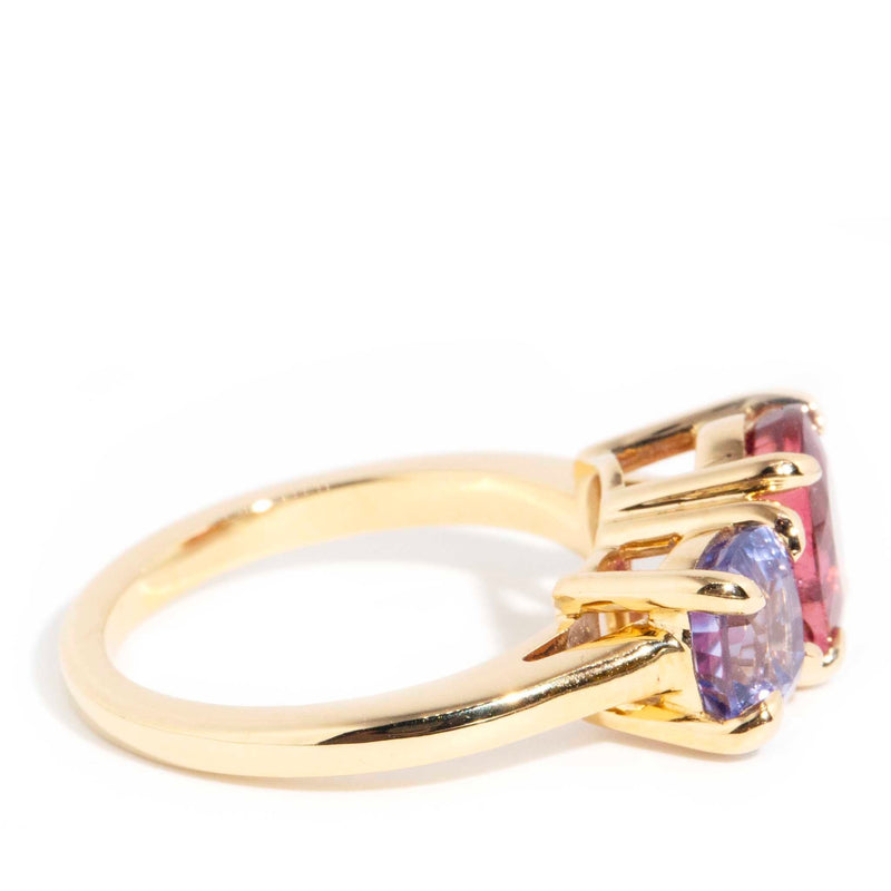 Eudora 18ct Yellow Gold Tourmaline Sapphire Ring* OB Rings Imperial Jewellery 