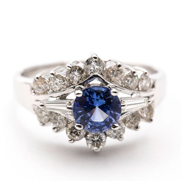 Freya Sapphire & Diamond Ring Rings Imperial Jewellery 