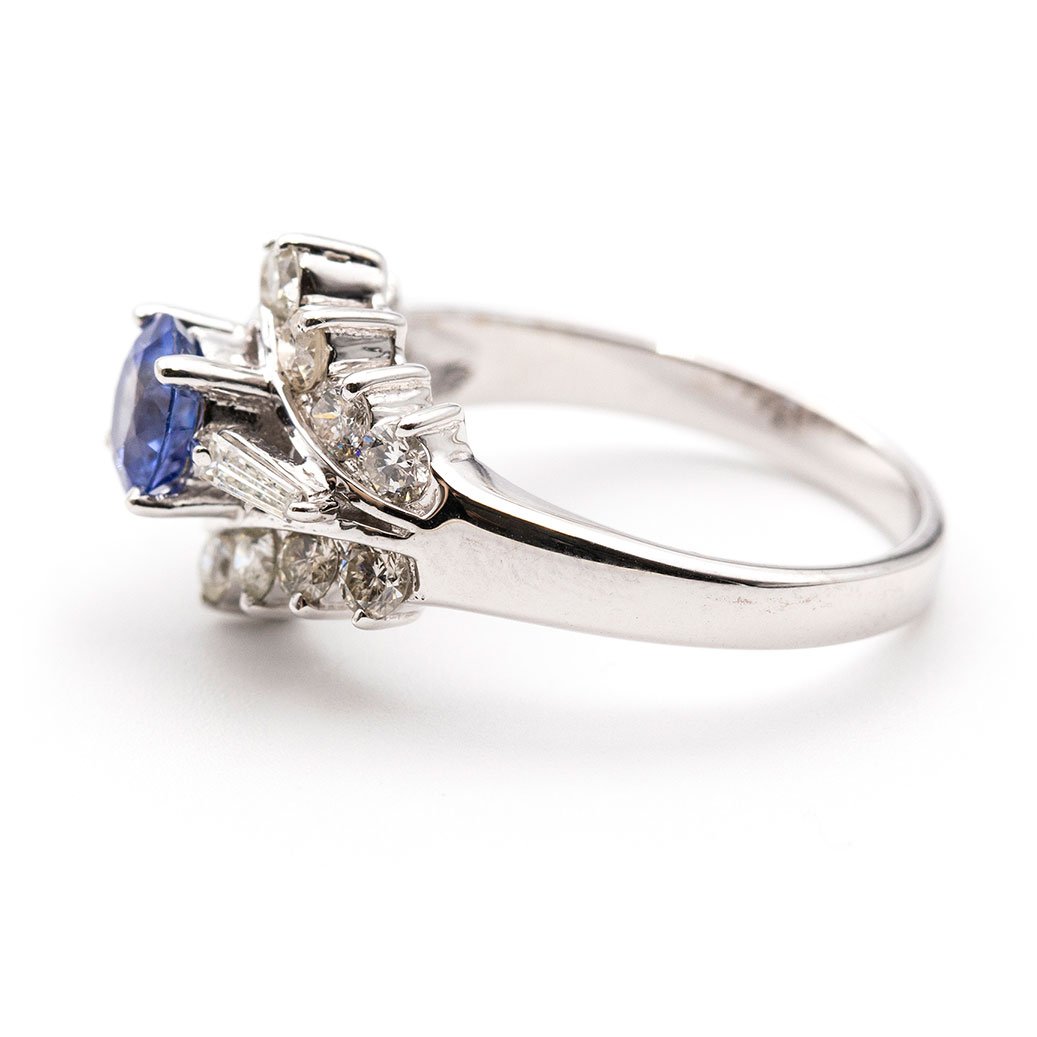 Light Blue Sapphire Ring