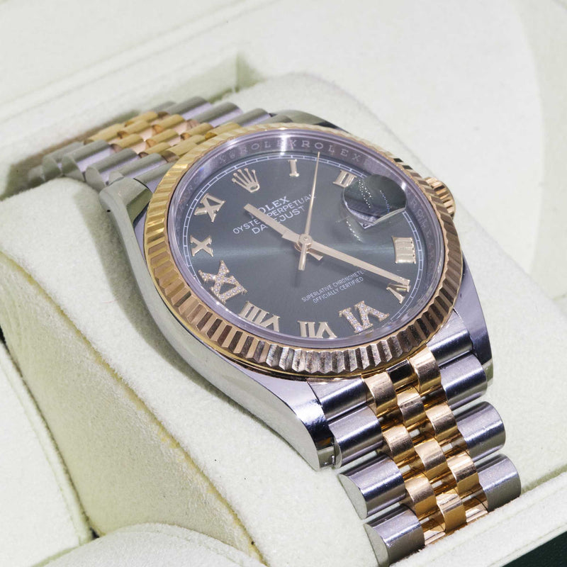 Genuine 2018 Rolex Oyster Perpetual Datejust 36 Watch* GTG Watches Rolex