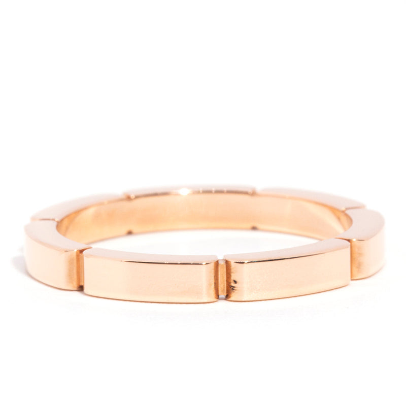 Genuine Cartier Maillon Panthere 18ct Rose Gold Wedding Ring* $ Rings Cartier