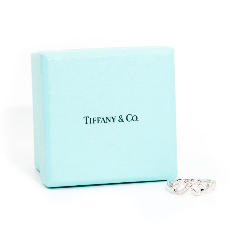 Genuine Tiffany & Co. Paloma Picasso Infinity Heart Ring Rings Tiffany & Co. 