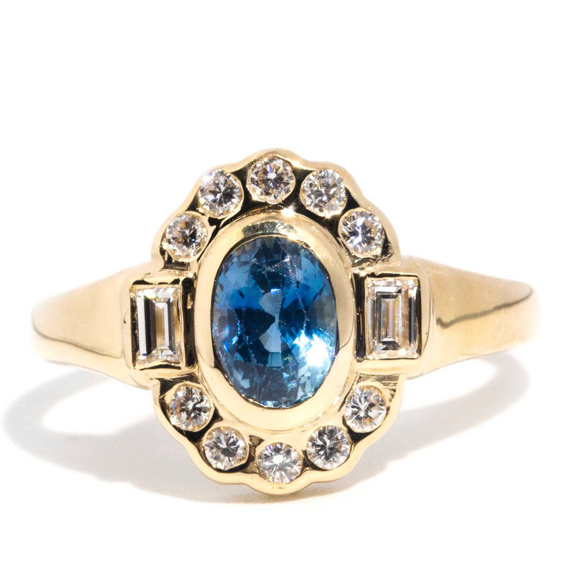 Vintage blue outlet sapphire rings