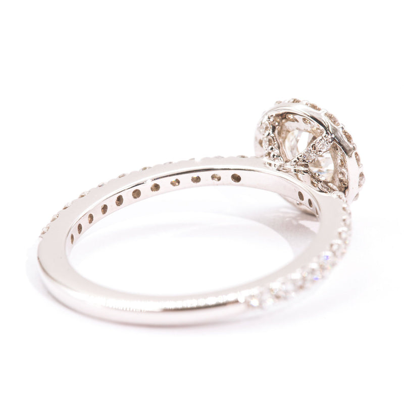 halo-vintage-diamond-engagement-ring-philamina-ij-0121-418 Rings Imperial Jewellery - Auctions, Antique, Vintage & Estate 