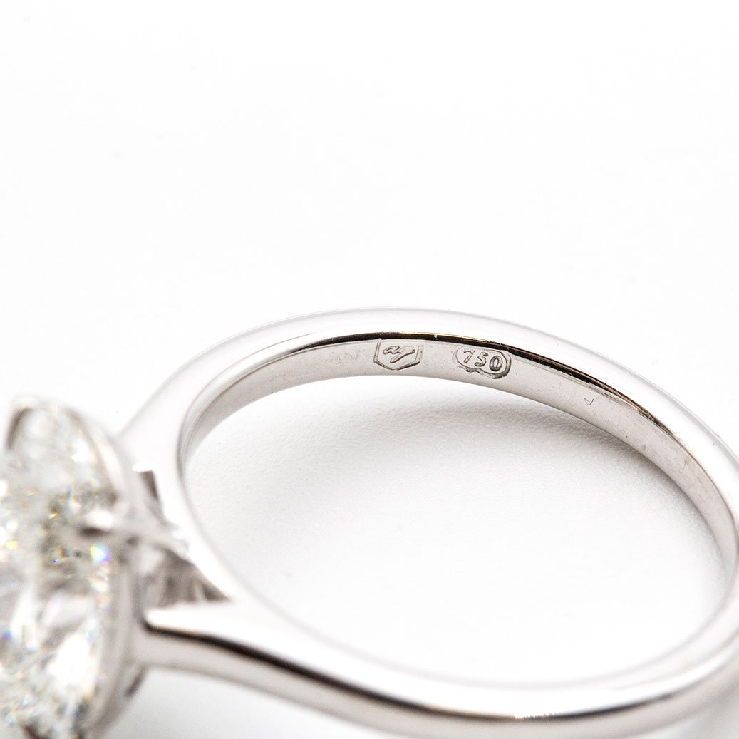 Hannah 2.60 Carat Oval Diamond Ring Ring Imperial Jewellery - Auctions, Antique, Vintage & Estate