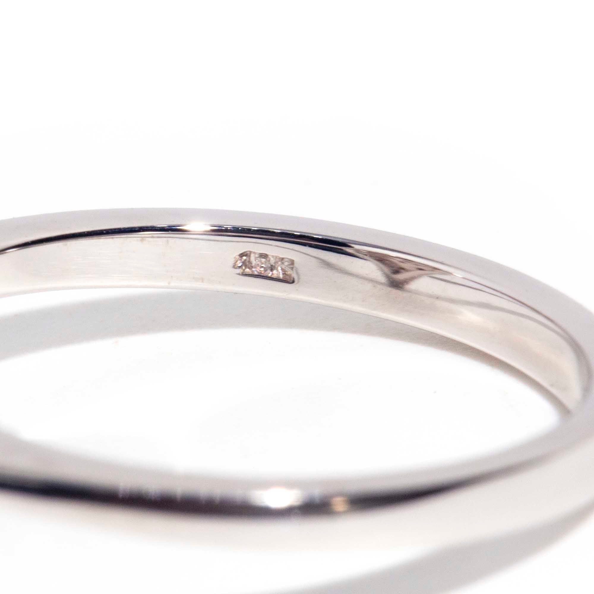 Jada Contemporary 18ct White Gold Princess Diamond Hexagonal Halo Ring* OB Gemmo $ Rings Imperial Jewellery 