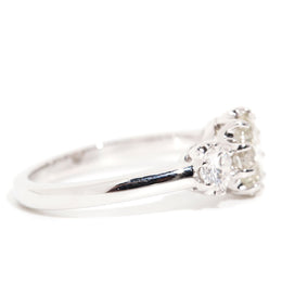 Jada GIA Certified 1.04ct Yellow Diamond Three Stone Engagement Ring Rings Imperial Jewellery
