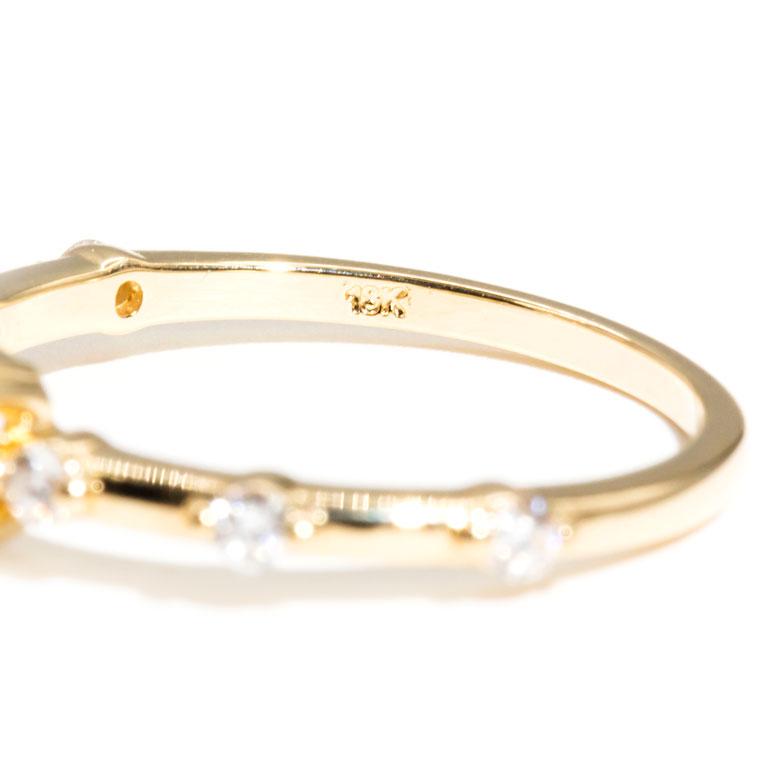 Jillian 1.00Ct Fancy Light Brown Cushion Cut Diamond Engagement Ring Rings Imperial Jewellery