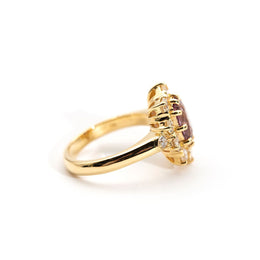 Kamina Pink Spinel and Diamond Ring Ring Imperial Jewellery - Auctions, Antique, Vintage & Estate 