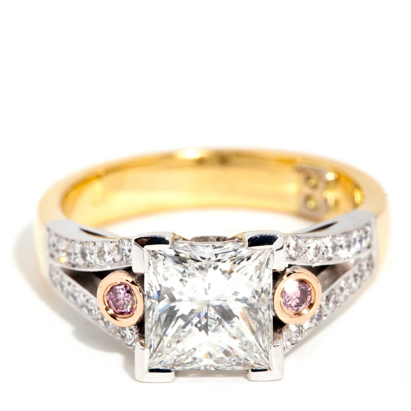 Kelsey Princess Diamond 18ct Gold Engagement Ring Rings Imperial Jewellery Imperial Jewellery - Toowoomba 