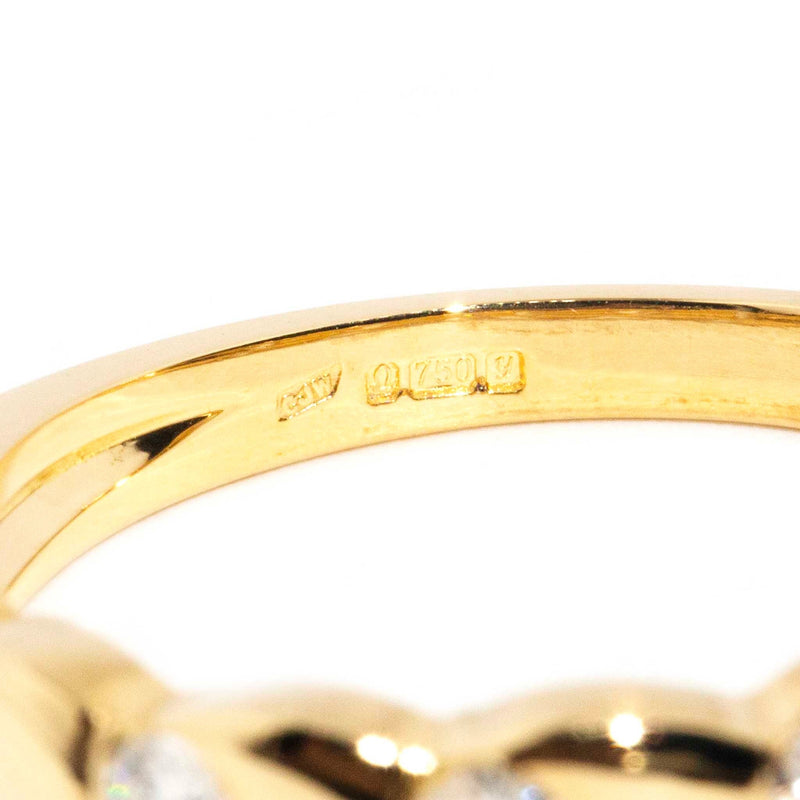 Koni 18ct Yellow Gold Diamond Band* GTG Rings Imperial Jewellery 
