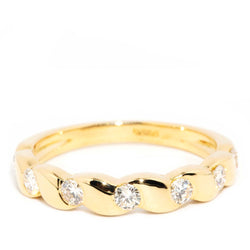 Koni 18ct Yellow Gold Diamond Band* GTG Rings Imperial Jewellery Imperial Jewellery - Hamilton 