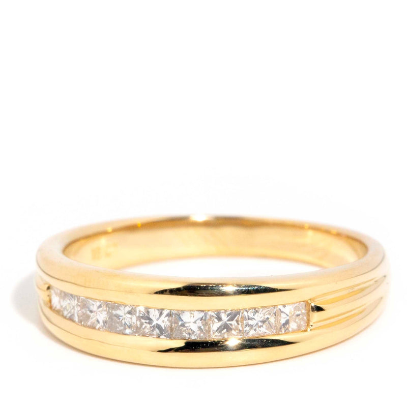 Lara Contemparory Diamond 18ct Yellow Gold Ring Rings Imperial Jewellery 