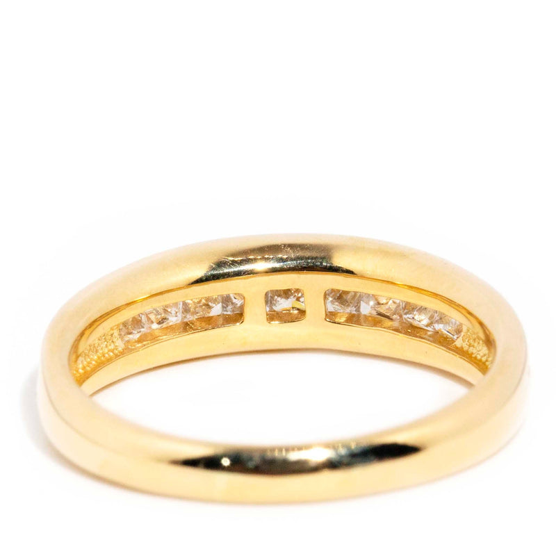 Lara Contemparory Diamond 18ct Yellow Gold Ring Rings Imperial Jewellery 