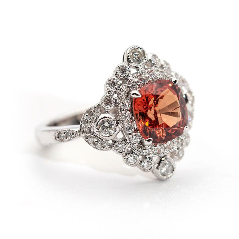 Leia Spinel and Diamond Ring Ring Imperial Jewellery - Auctions, Antique, Vintage & Estate 