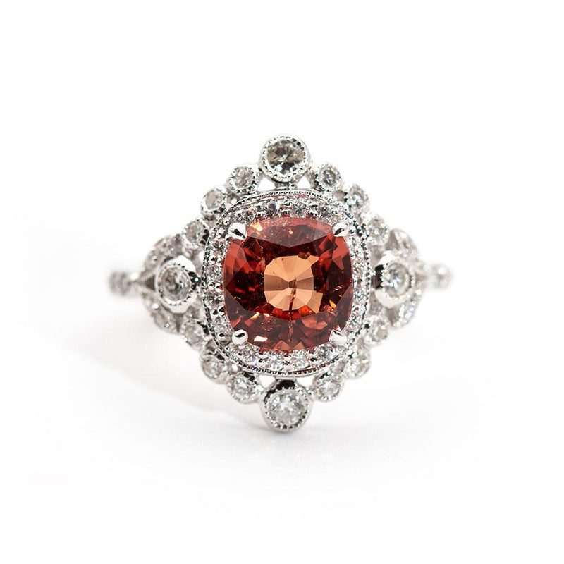 Leia Spinel and Diamond Ring Ring Imperial Jewellery - Auctions, Antique, Vintage & Estate 