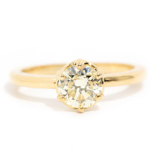 Lola xxxx Carat Certified Fancy Yellow Diamond Solitaire Engagement Ring Rings Imperial Jewellery Imperial Jewellery - Hamilton 