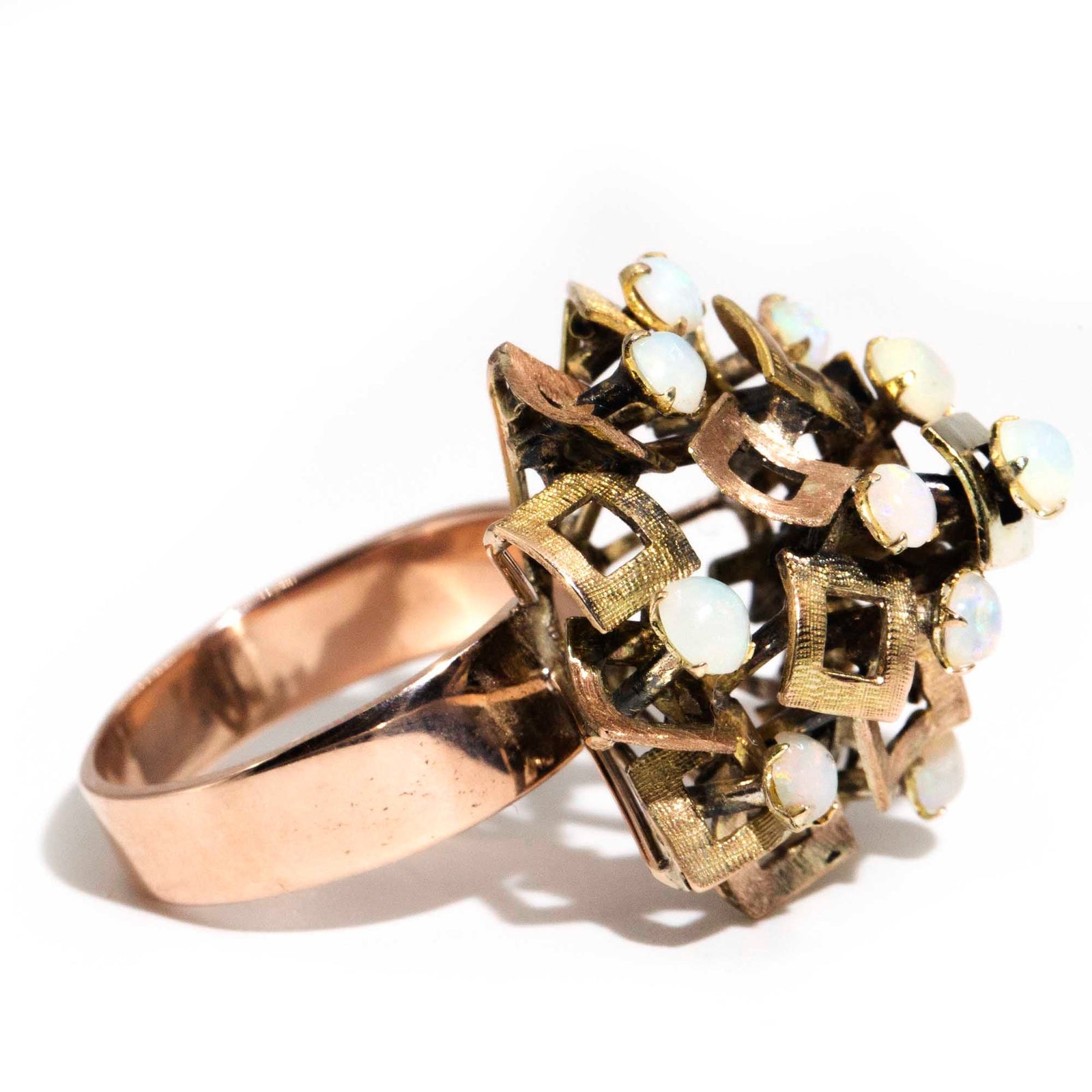 Crystal cluster ring new arrivals